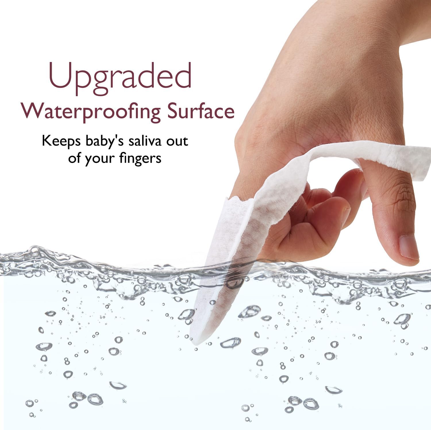 Momcozy Oral Care Series: Finger Wipes (30ct)