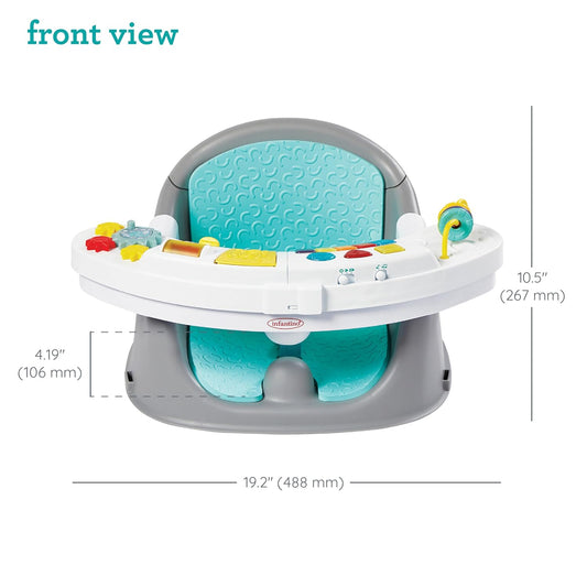 Infantino Music & Lights 3-In-1 Discovery Seat & Booster-Handle | 4M+