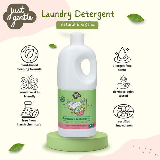Just Gentle Laundry Detergent 750ml