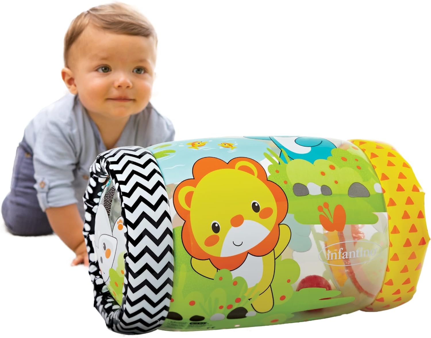 Infantino Jungle Peek & Roll | 6M+