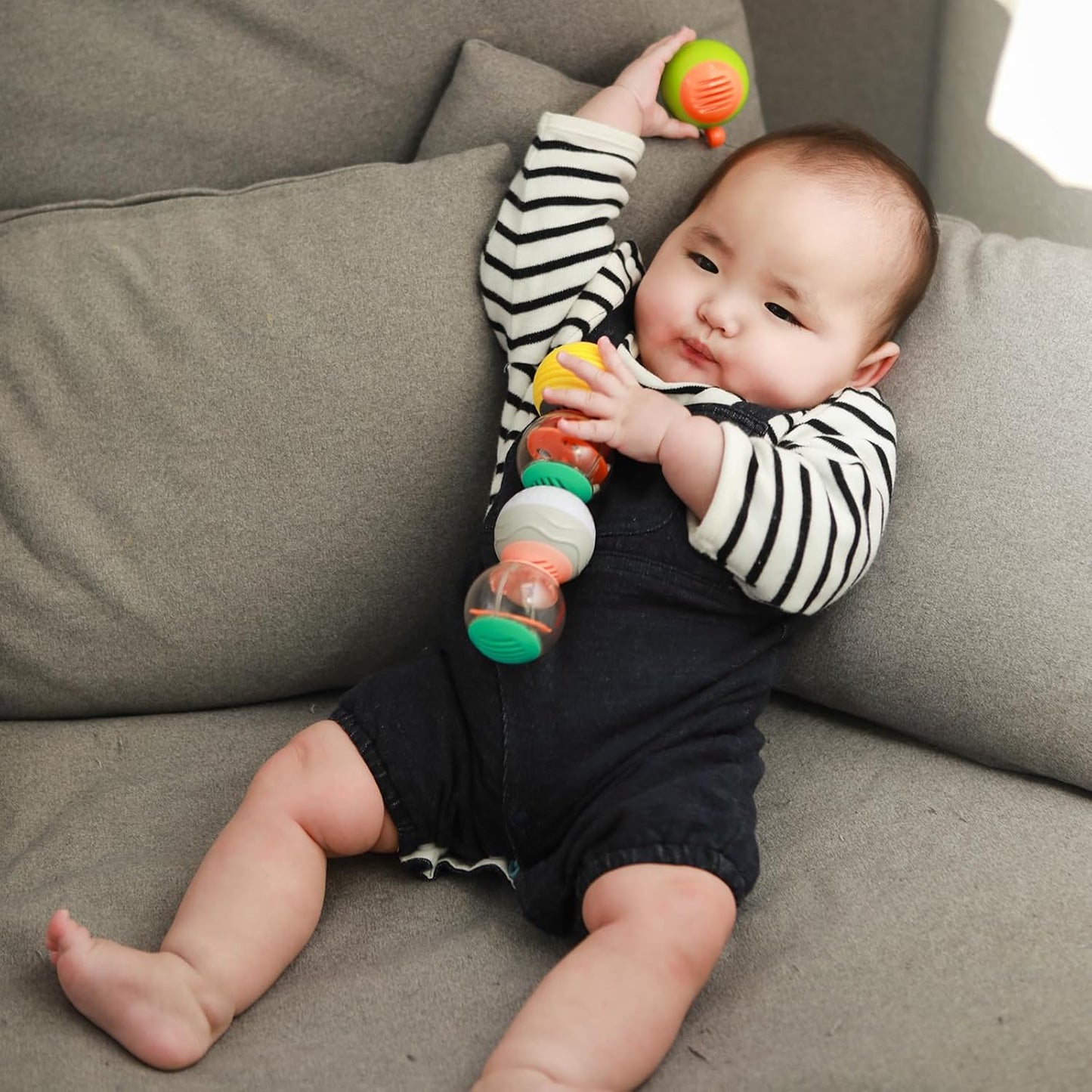 Infantino Caterpillar Activity Balls | 6M+