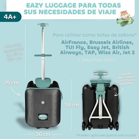 Beaba Eazy Luggage Travel SuitcaseA
