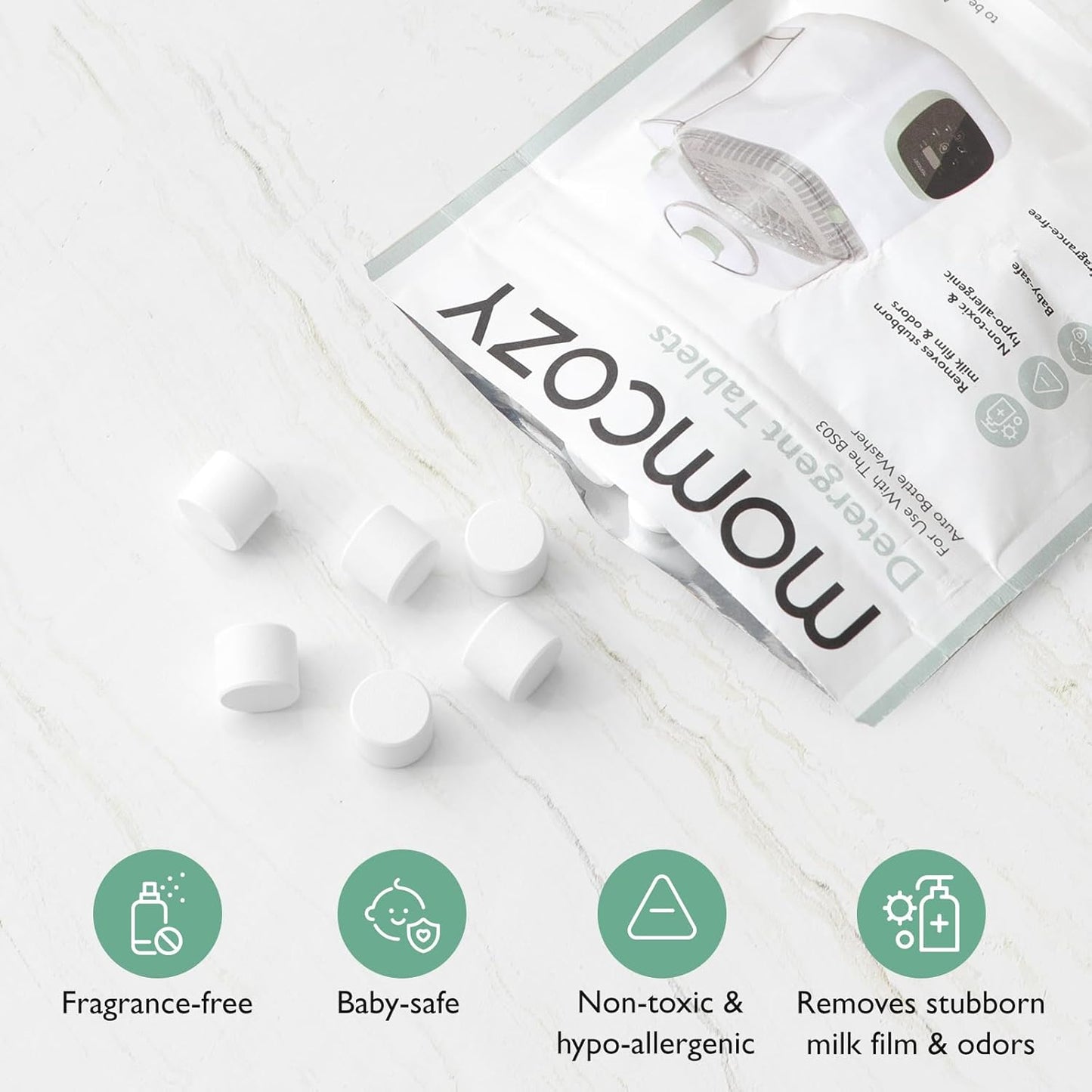 Momcozy Official Washing Block for Momcozy KleanPal Pro Baby Bottle Washer