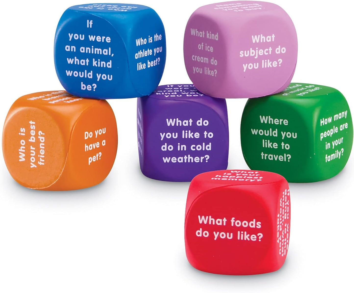 Learning Resources Conversation Cubes