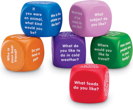 Learning Resources Conversation Cubes