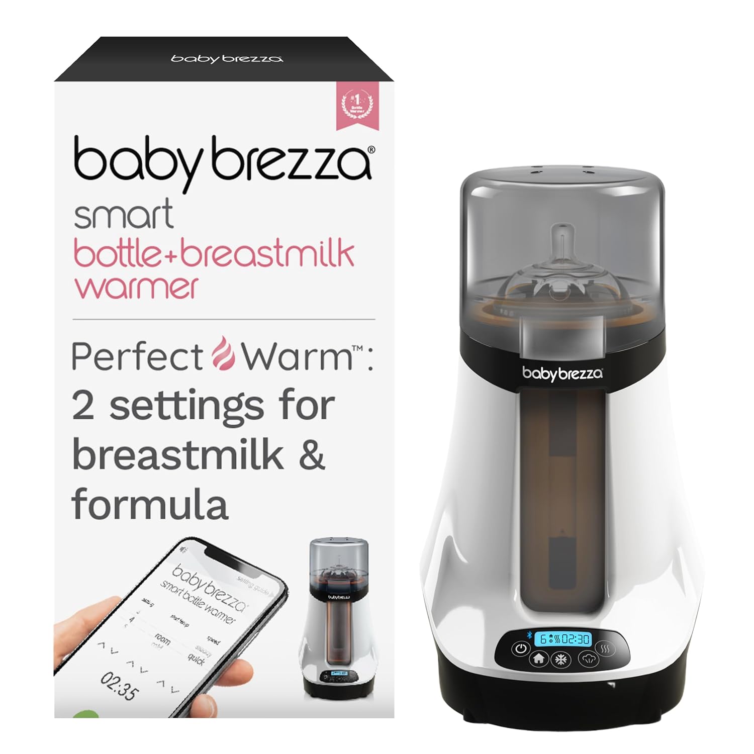 Baby Brezza Safe+Smart Baby Bottle Warmer