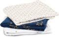 Aden + Anais Metallic Gold Deco Musy Muslin Squares 3 Pack