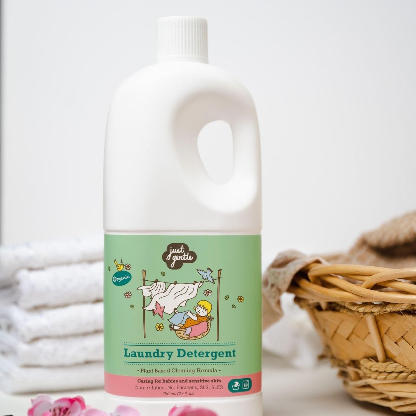 Just Gentle Laundry Detergent 750ml