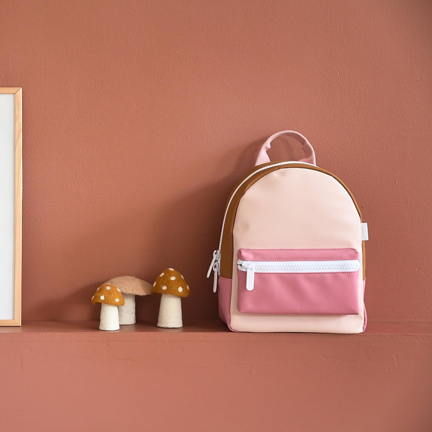 Beaba Faro Baby Backpack Dusty Rose