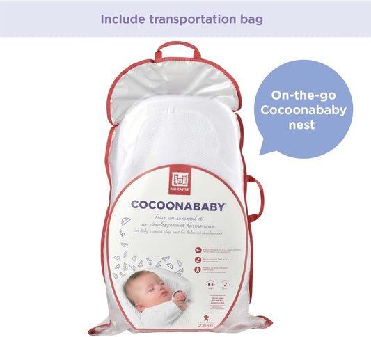Red Castle Cocoonababy Nest White