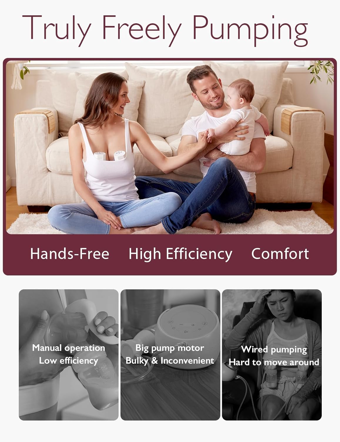 Momcozy Wearable Breast Pump S12 Pro (Single)