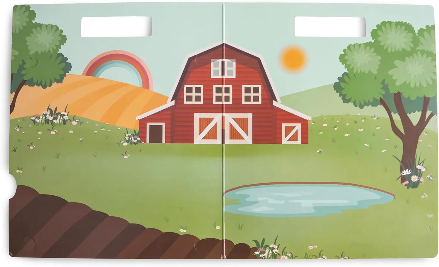 Mushie Toy Reusable Sticker Set-Farm