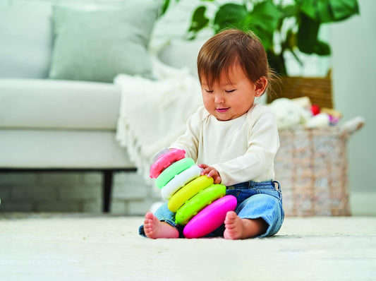 Infantino Rock N Rings - Pink | 6M+