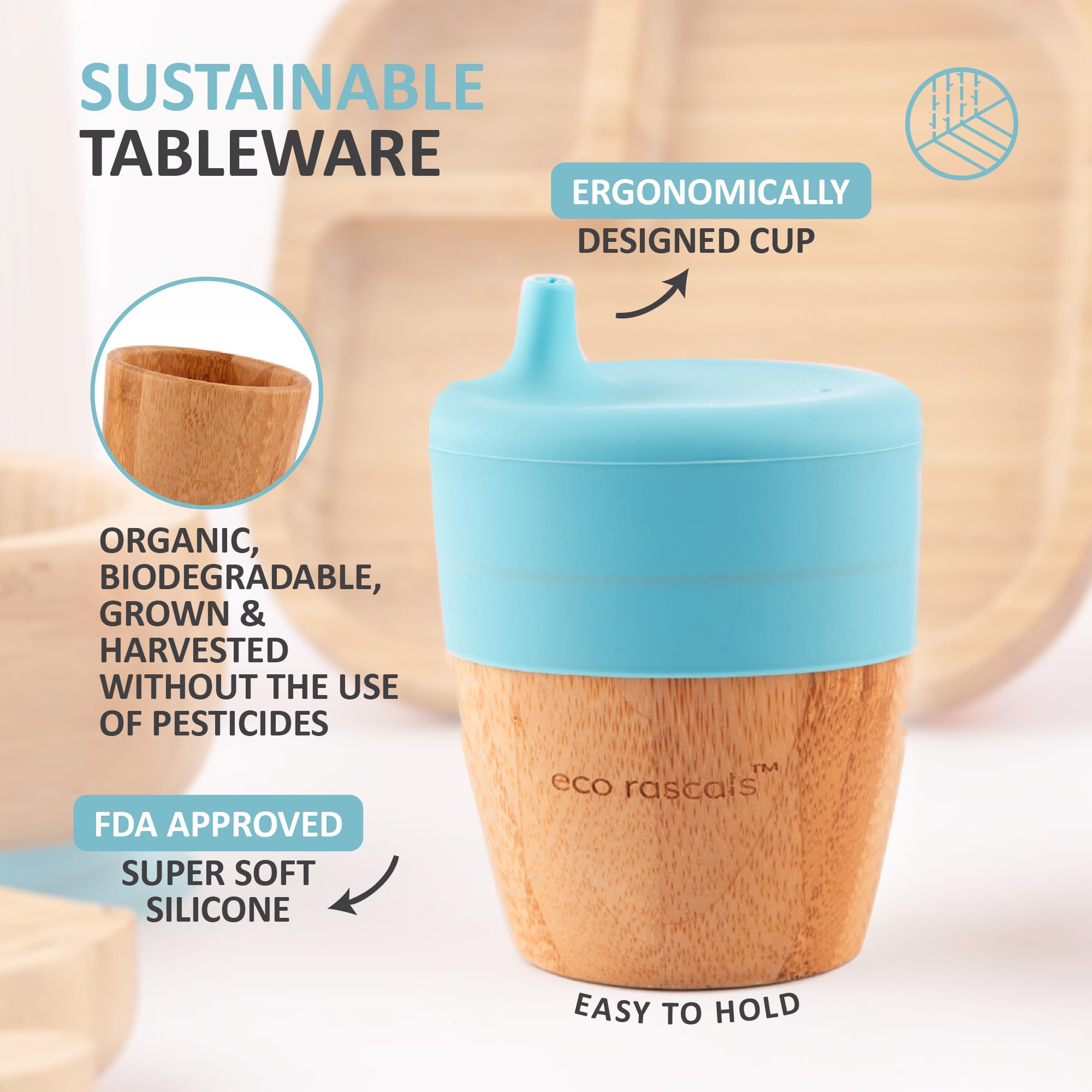 Eco Rascals Bamboo Small Cup