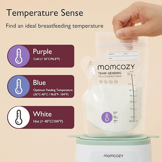 Momcozy Spout Breastmilk Storage 8oz - 60 Pack