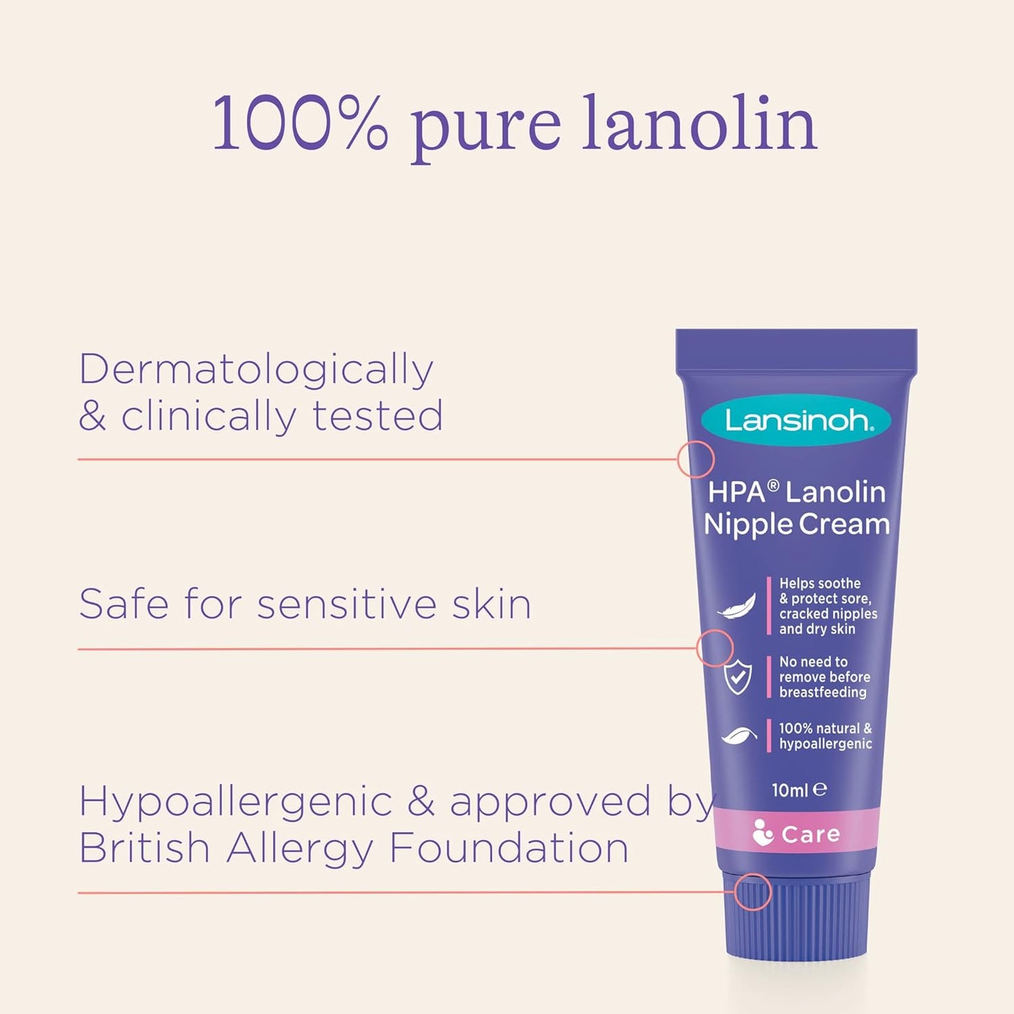 Lansinoh HPA Lanolin Nipple Cream 10 ml