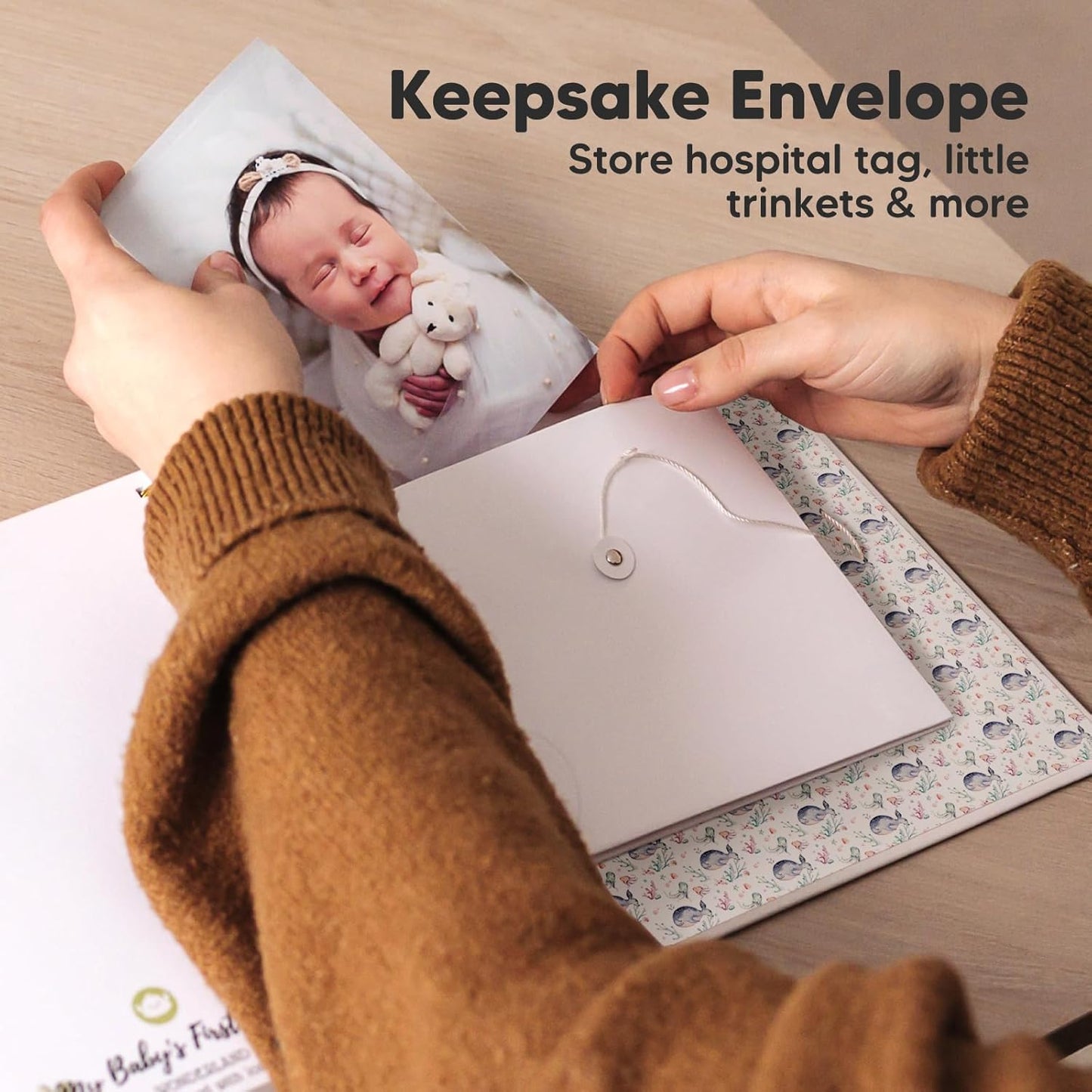 KeaBabies CRAFT Baby Memory Book