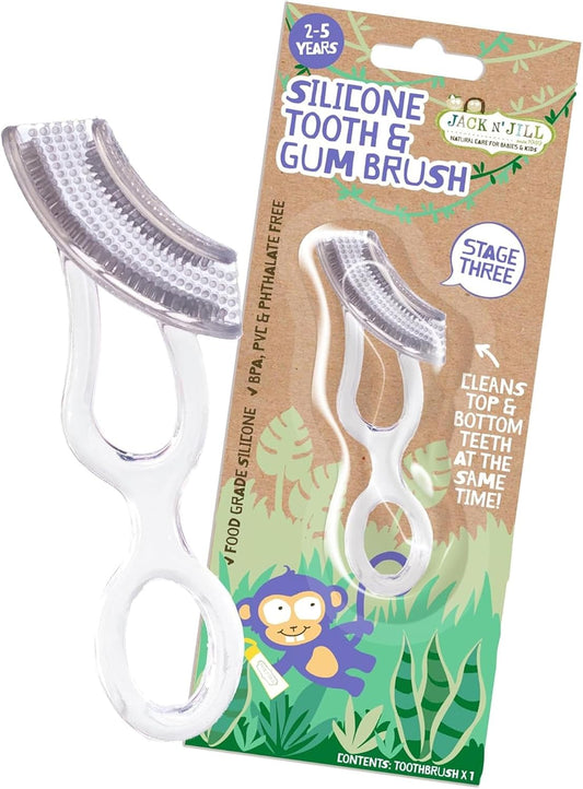 Jack N' Jill Kids Stage 3 - Silicone Tooth And Gum Brush (2-6 Years)