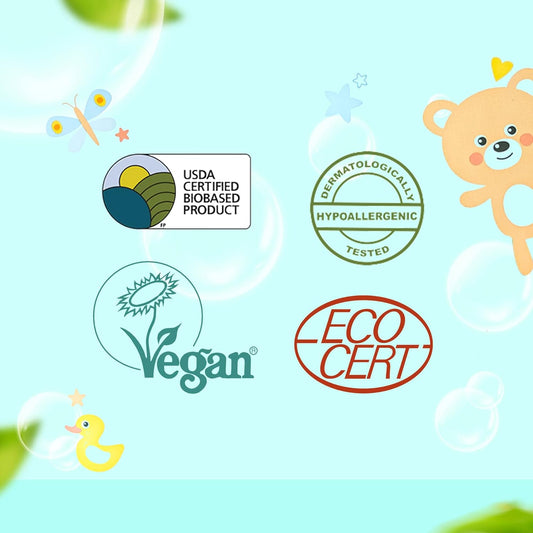 Just Green Organic Baby Bottle and Nipple Cleaner