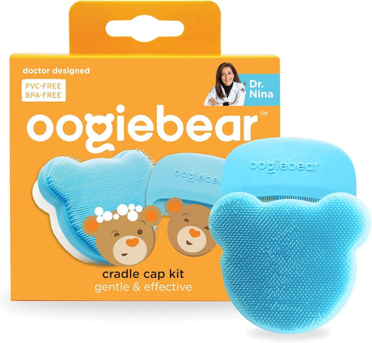 Oogiebear Cradle Cap Brush Kit for Babies