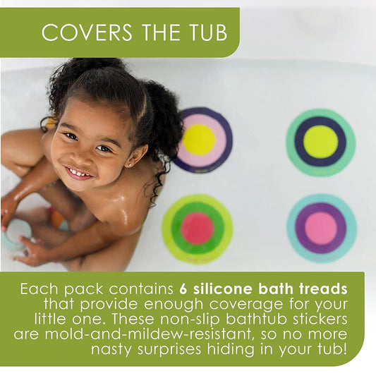PUJ BATH TREADS 6PCS