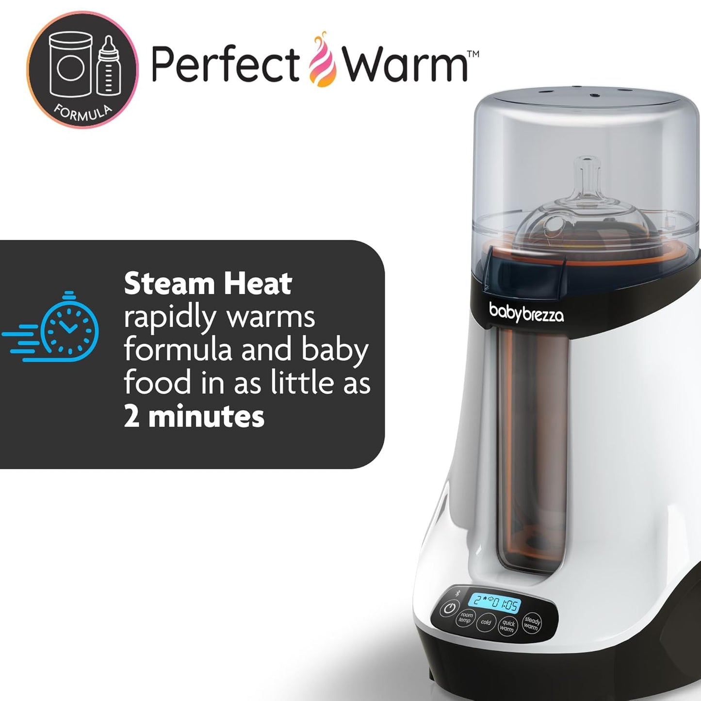 Baby Brezza Safe+Smart Baby Bottle Warmer