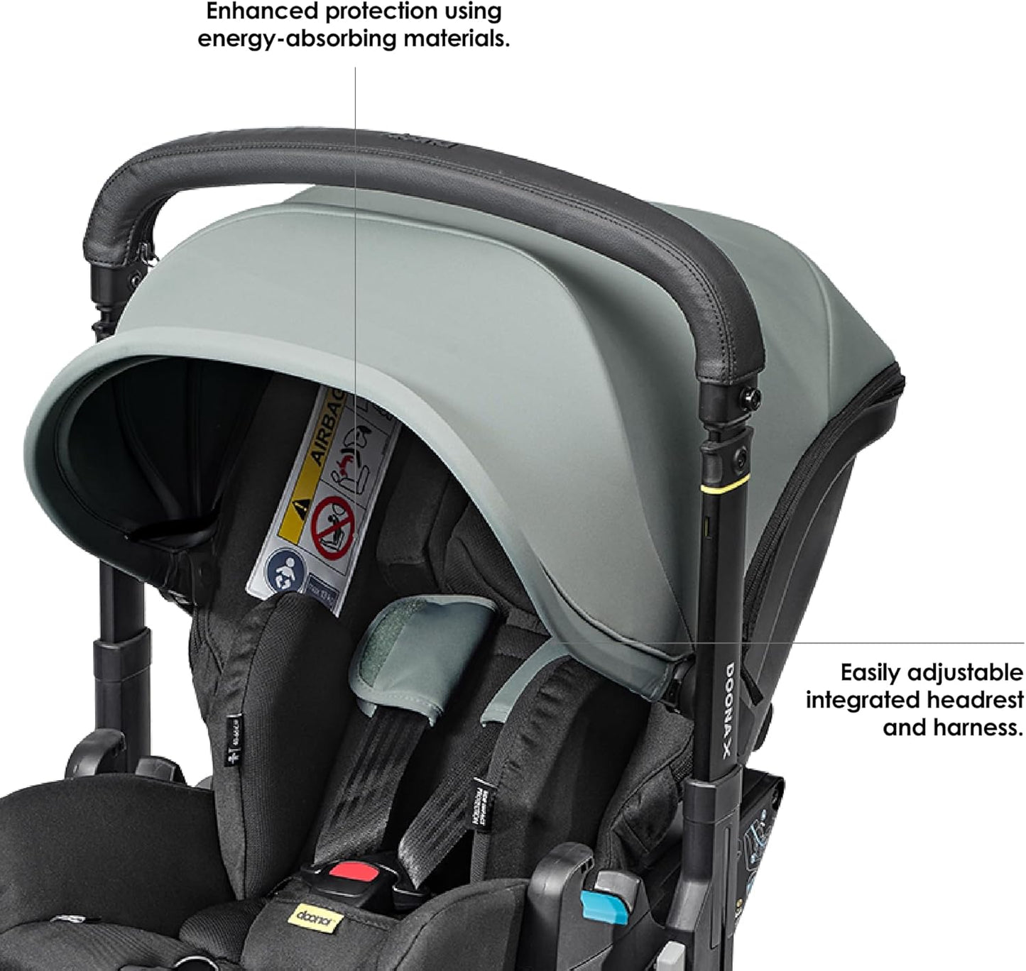 Doona X Infant Car Seat Dusty Sage