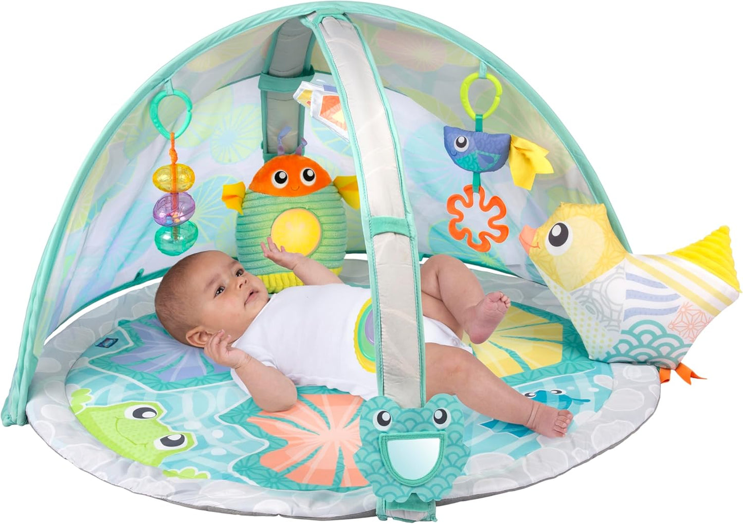 Playgro Zen Garden Light Up Cry Sensor Canopy Play Gym