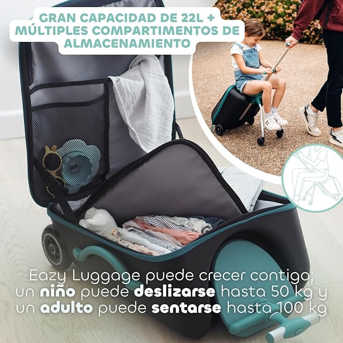 Beaba Eazy Luggage Travel SuitcaseA