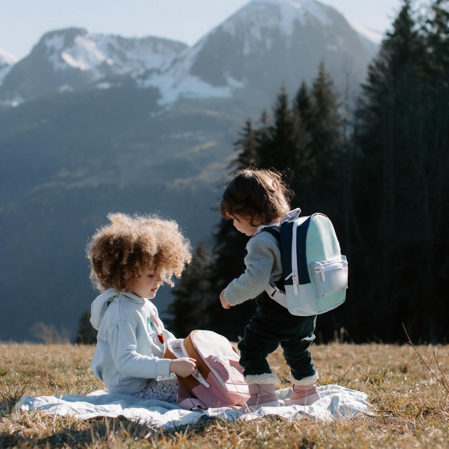 Beaba Faro Baby Backpack Matcha Latte
