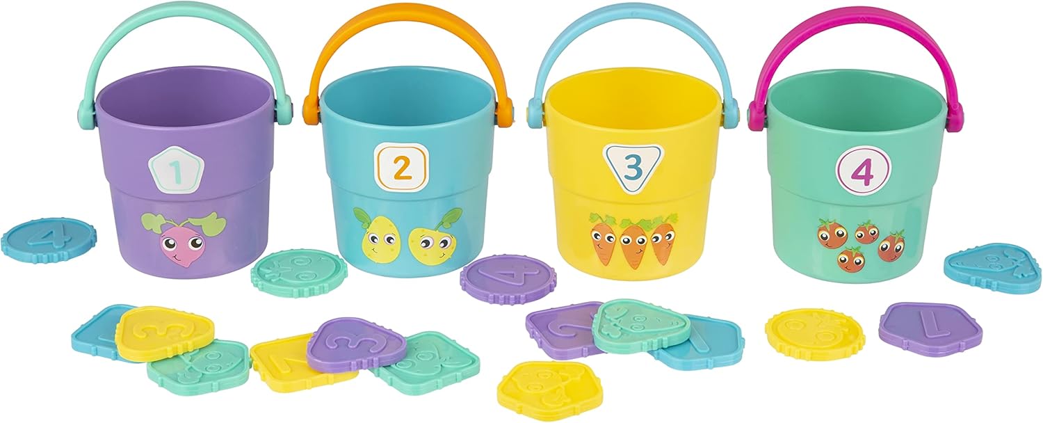 Playgro Count and Match in the Veggie Patch