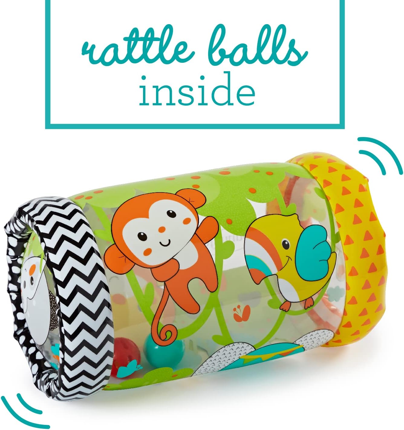Infantino Jungle Peek & Roll | 6M+