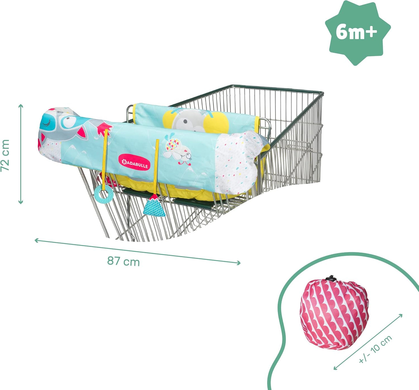 Badabulle Trolley seat Protector cover