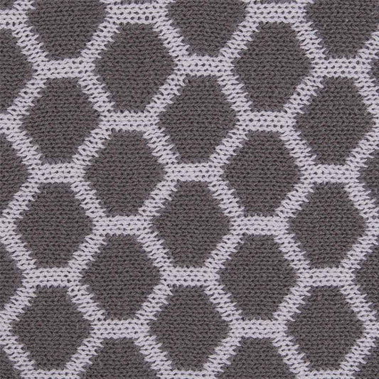 Playgro Cotton Blanket Wrap Honeycomb Grey