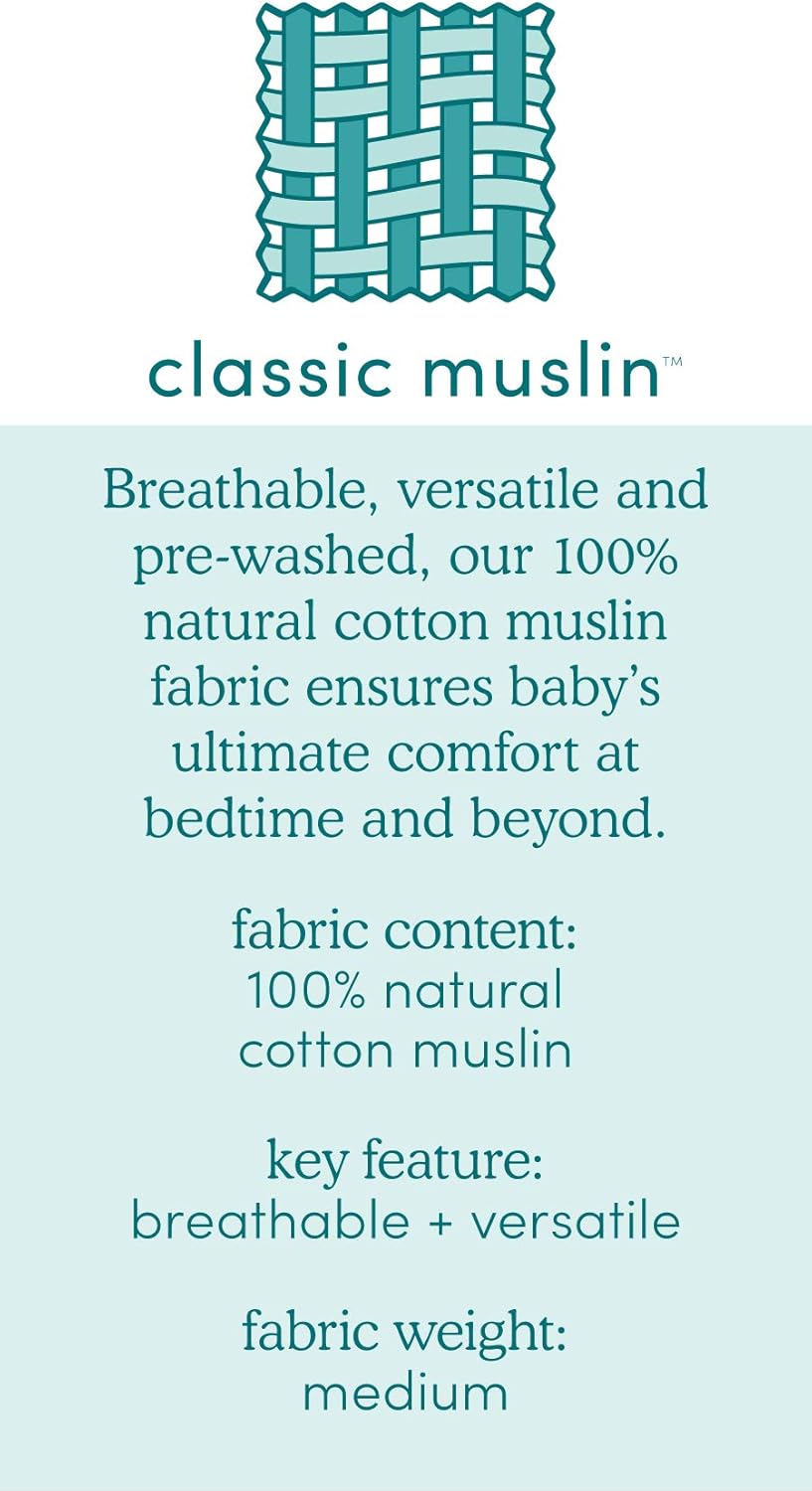Aden + Anais Metallic Gold Deco Musy Muslin Squares 3 Pack