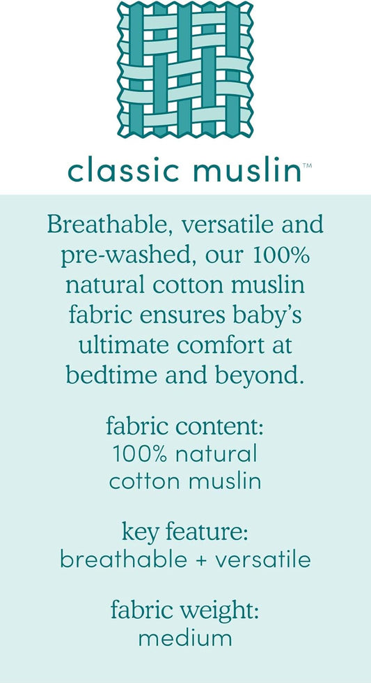 Aden + Anais Metallic Gold Deco Musy Muslin Squares 3 Pack