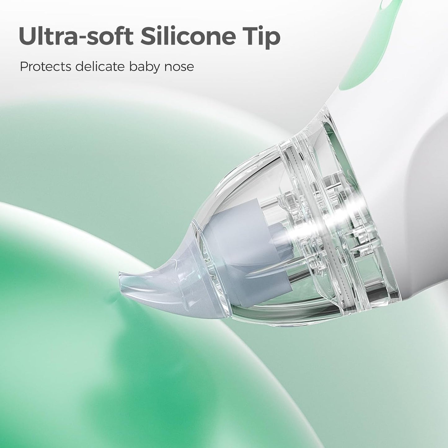 Momcozy Baby Nasal Aspirato Electrical Rechargeable with Light and Music