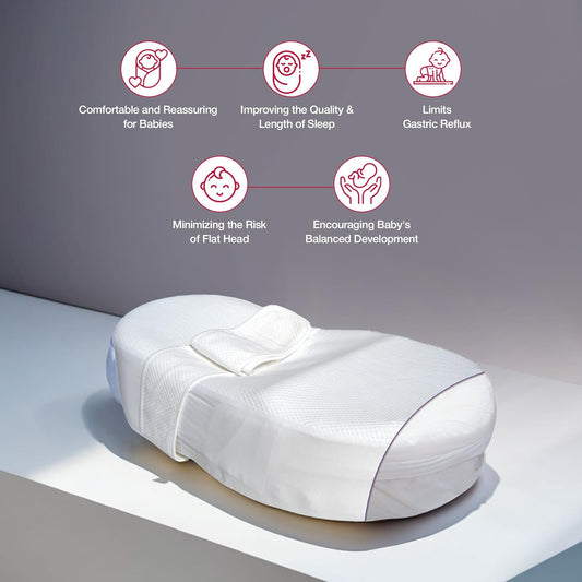 Red Castle Cocoonababy Nest White