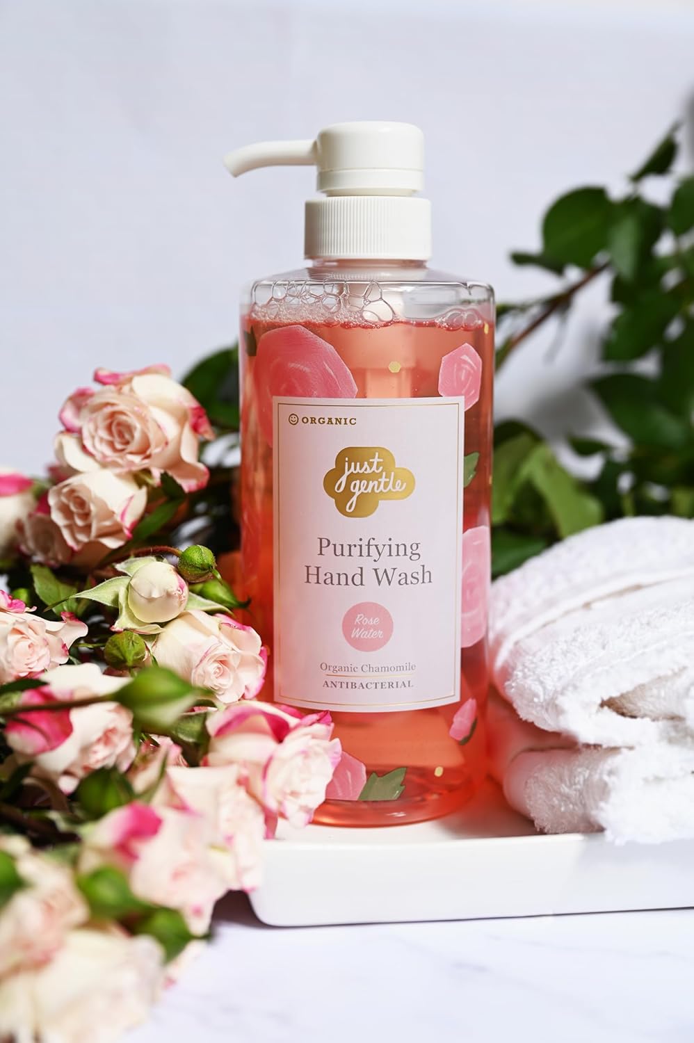 Just Gentle Purifyig Hand Wash - Rose Water 500 ml.