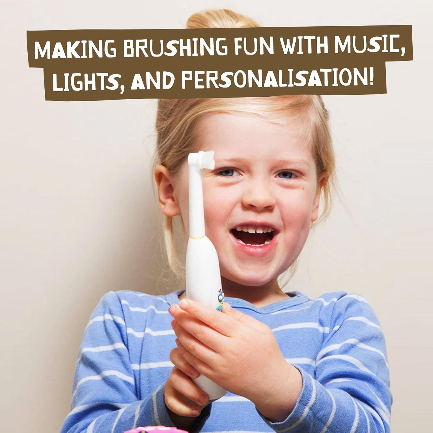 Jack n Jill Buzzy Brush Musical Electric Toothbrush