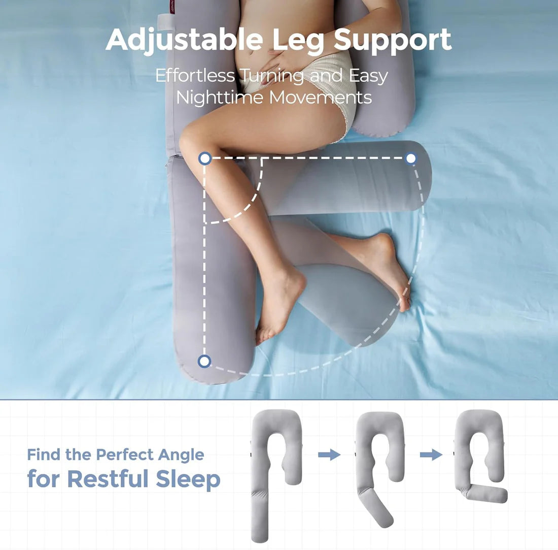 Momcozy Dreamline U Pro Pregnancy Pillow