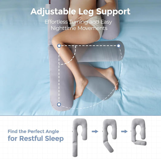 Momcozy Dreamline U Pro Pregnancy Pillow