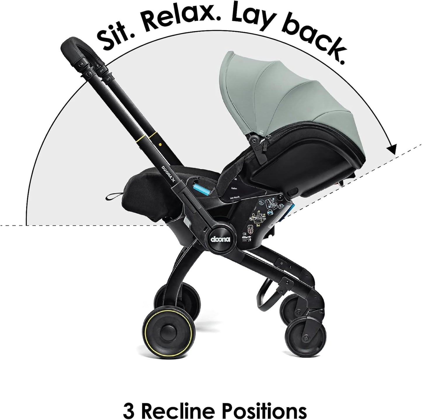 Doona X Infant Car Seat Dusty Sage