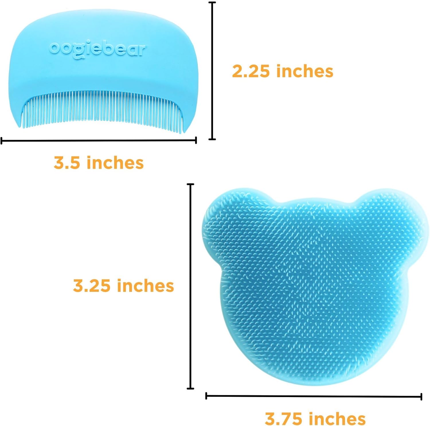 Oogiebear Cradle Cap Brush Kit for Babies