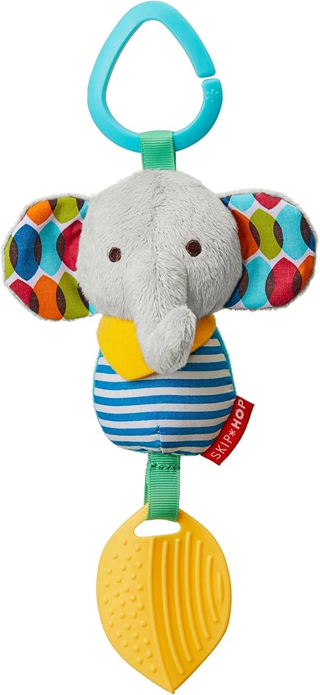Skip Hop Bandana Buddies Chime & Teethe Elephant
