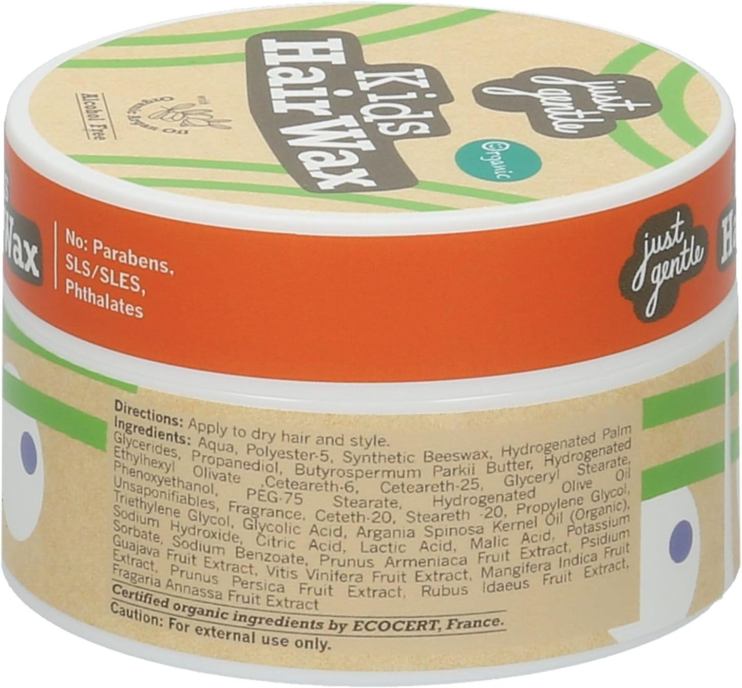 Just Gentle Kids Hair Wax