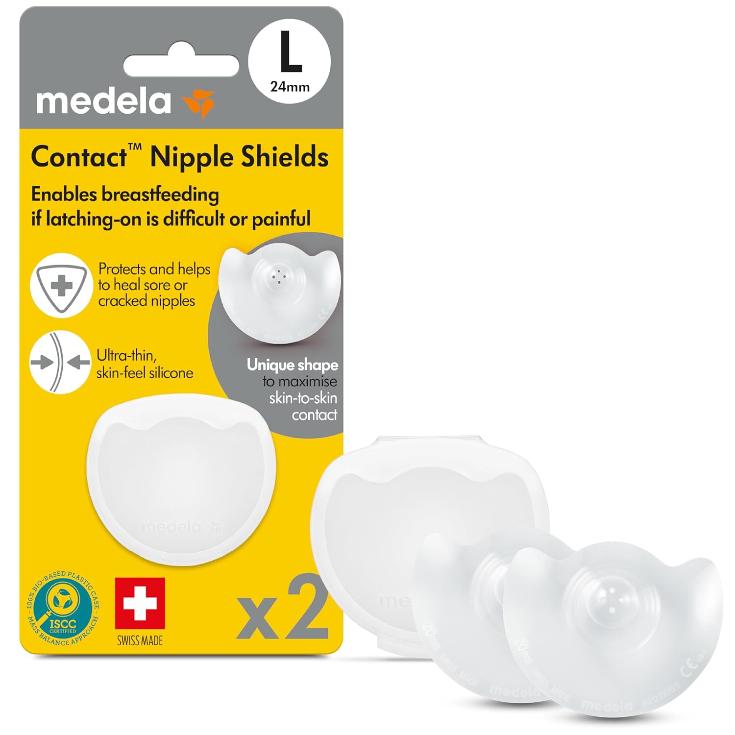 Medela Contact Nipple Shields (2 Pcs)