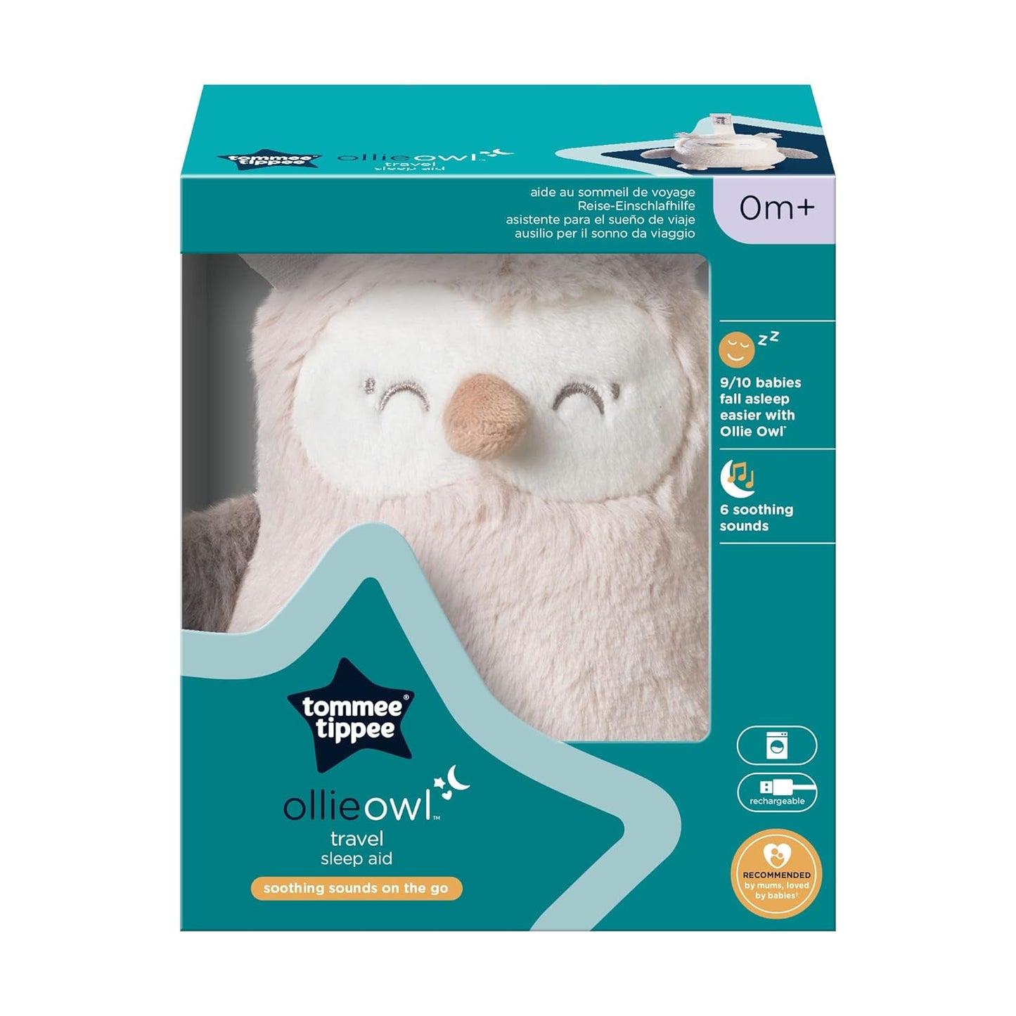 Tommee Tippee Ollie the Rechargeable Light and Sound Sleep Aid