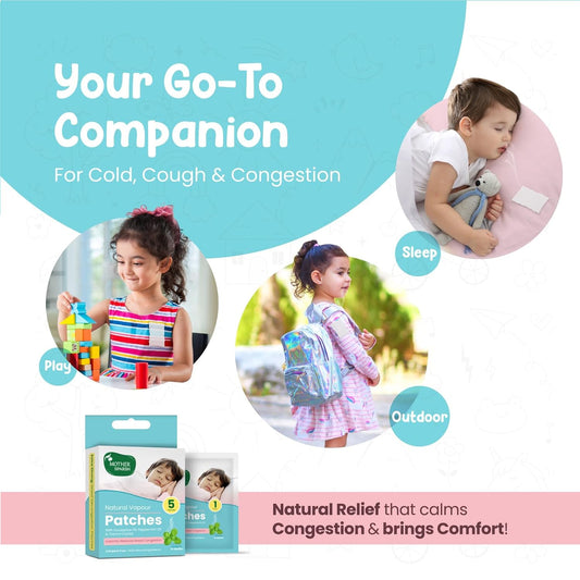 Mother Sparsh Natural Vapour Patches For Kids
