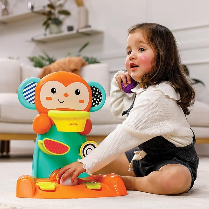 Infantino Shoot 'N Score Happy Hoops| 12m+